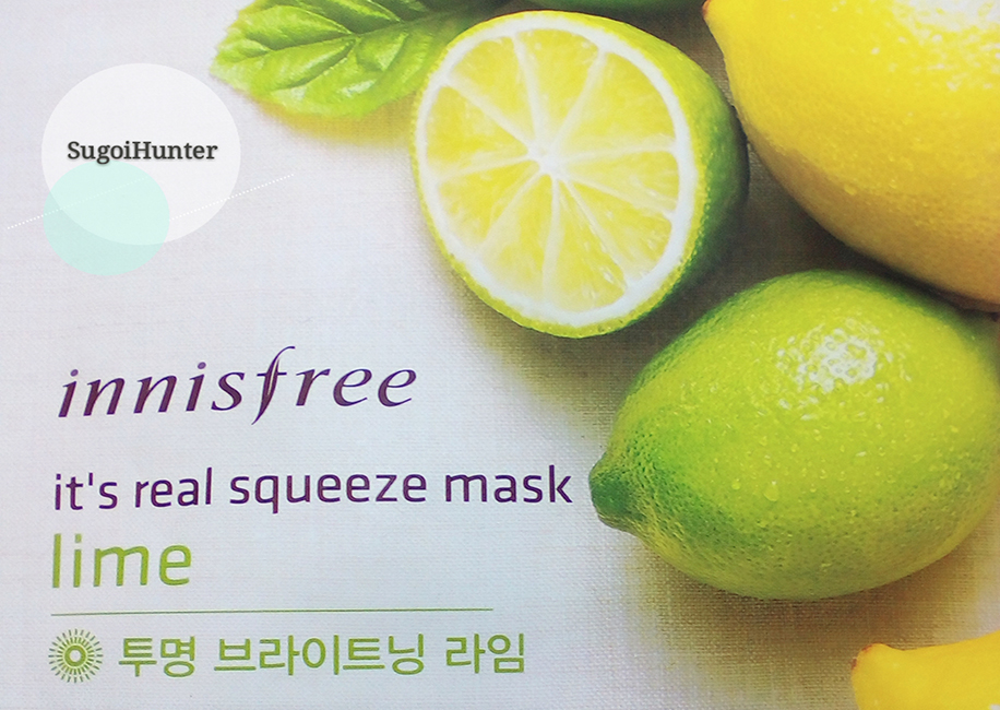 REVIEW: LIMA IT´S REAL SQUEEZE MASK DE INNISFREE